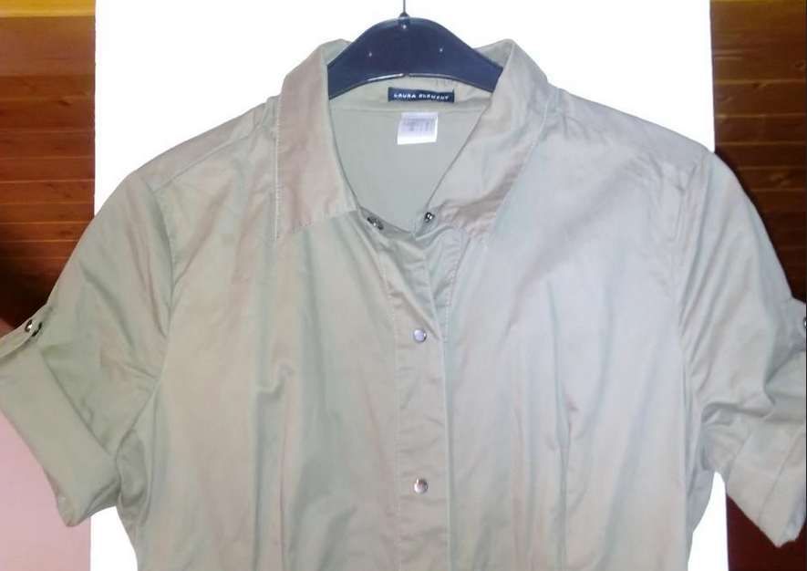 Vestido-camiseiro Laura Clément