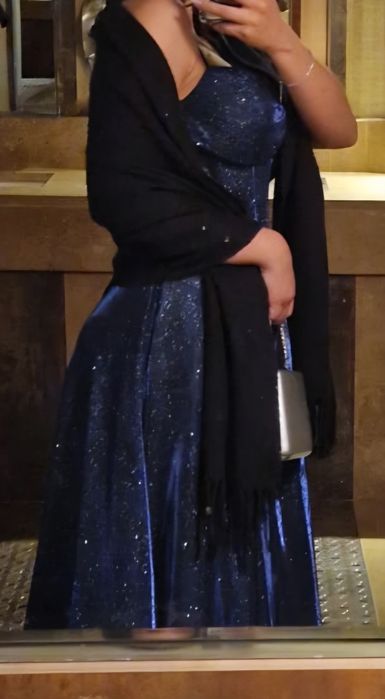 Vestido de gala/baile azul