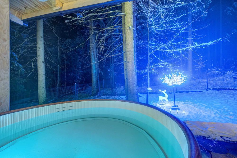 FERIE. ZAKOPANE domek z bali, z jacuzzi przy stoku, w lesie