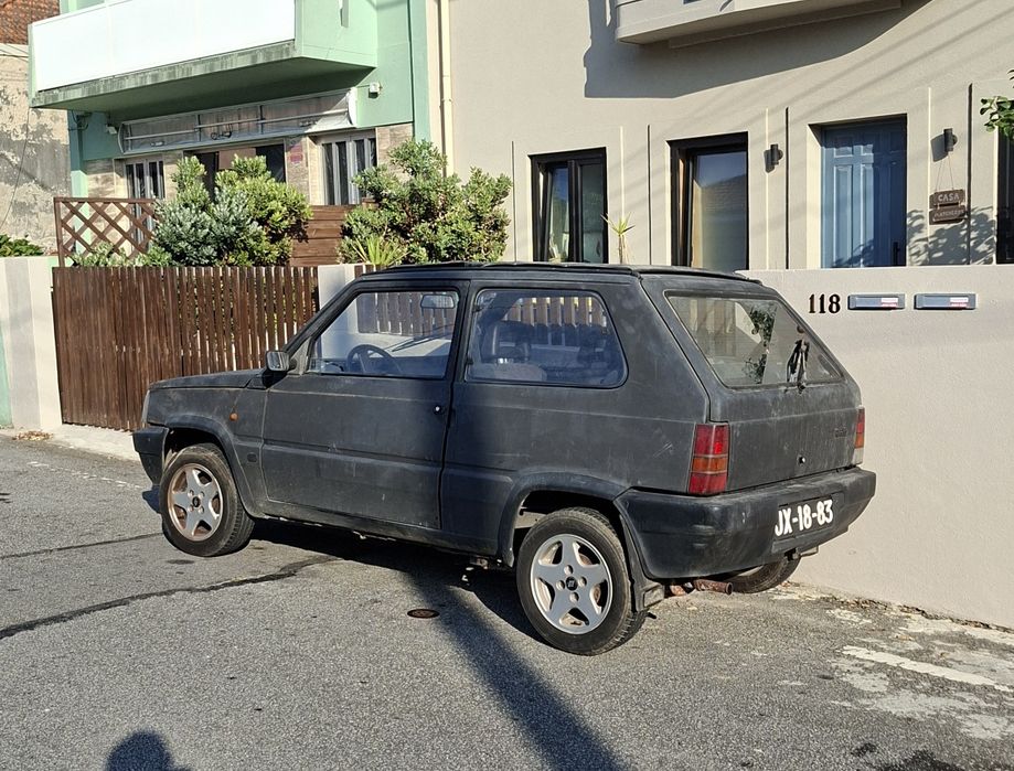 Fiat Panda mk1  "descapotável" - duas capotas