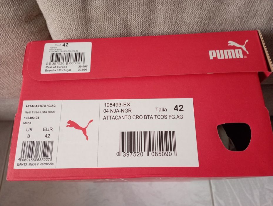 Chuteiras PUMA Novas – Autografadas por DIOGO DALOT