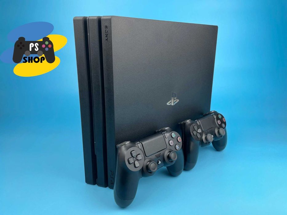 Playstation 4 Pro 1Tb, Два джойстики