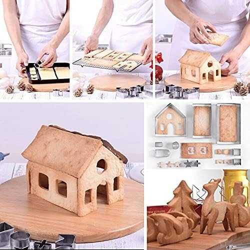 Domek Z Piernika Foremki Do Pierników Chatka Świąteczne Wykrawacze