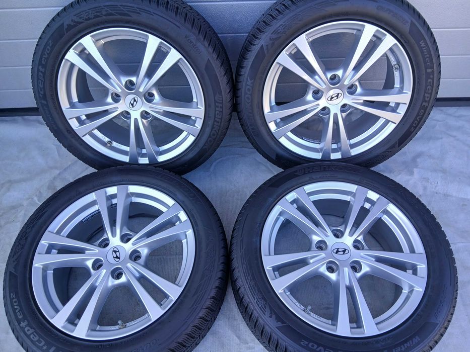 koła zimowe felgi 17 Hyundai ix35 kona i40  kia    5x114,3   et47   czujniki
