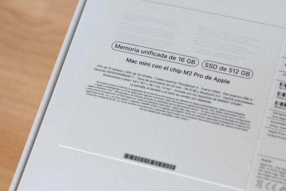 Apple Mac Mini M2 PRO 16Gb / 512Gb SDD
