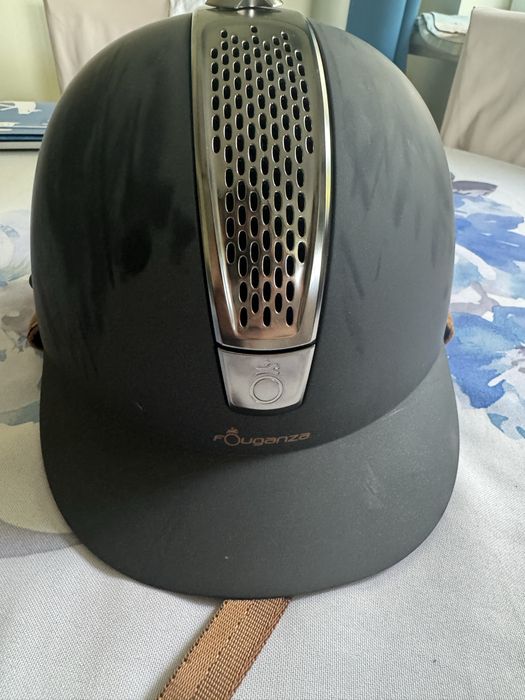 Kask jezdziecki fouganza 58 cm