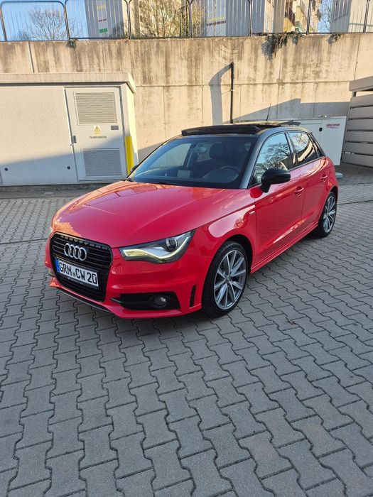 Audi A1 Sportback 5 drzwi panorama s-line super stan po serwisie