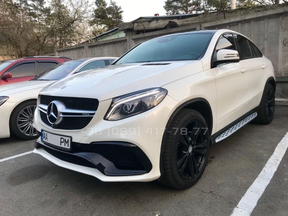 Обвес Mercedes GLE63 AMG GLE Coupe W292 C292 W166 Бампер Решетка