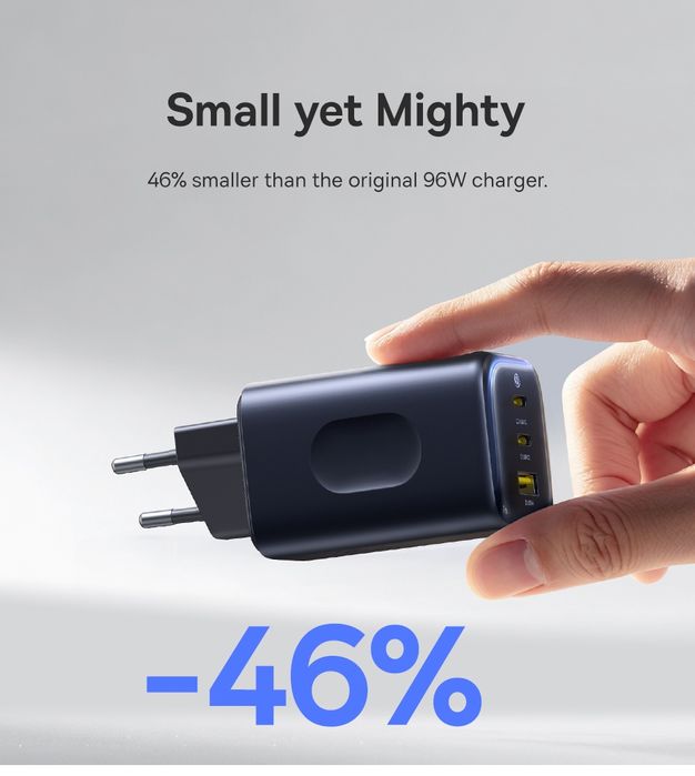 Зарядний пристрій 100W BASEUS PicoGo AE11 - Блок живлення 100Вт