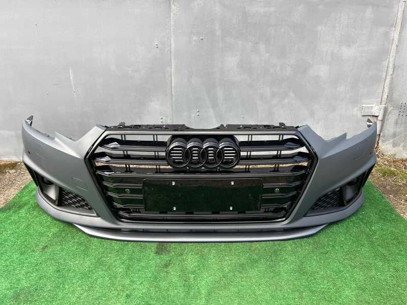 Бампер передній Audi A4 B9 2019 S-line competition в зборі