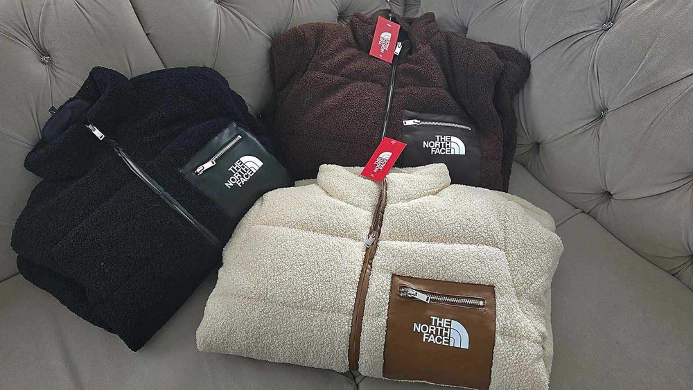 Wyprzedaż Kurtka baranek czarne s m l xl