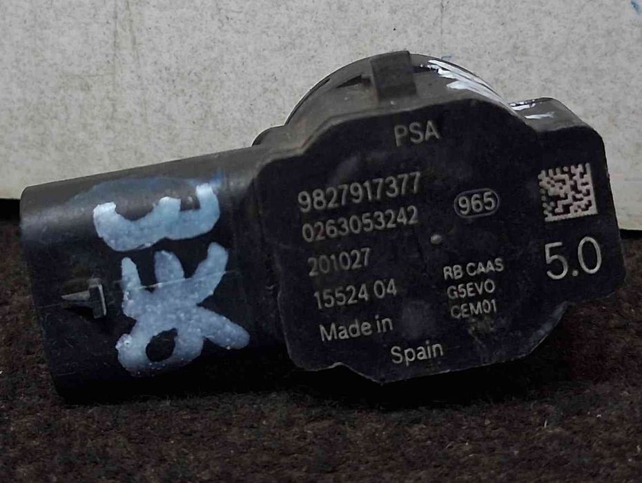 Sensor de Estacionamento Trás 9827917377 - PEUGEOT 3008 II SUV