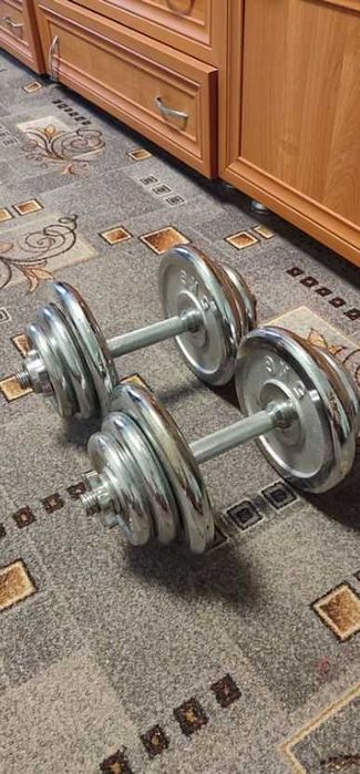 гантели  набор пара по 20