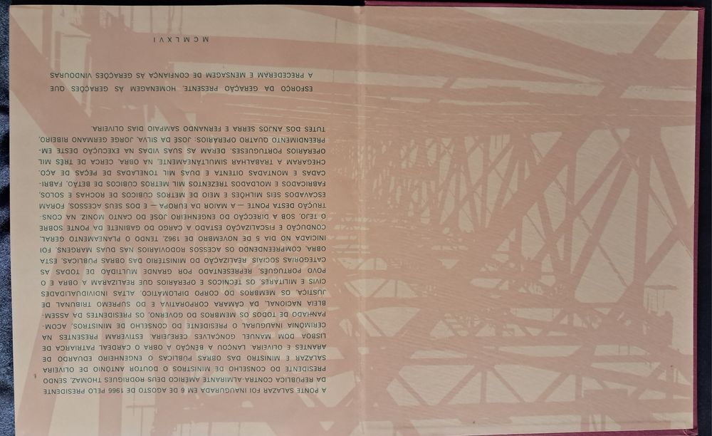 Livro ponte Salazar