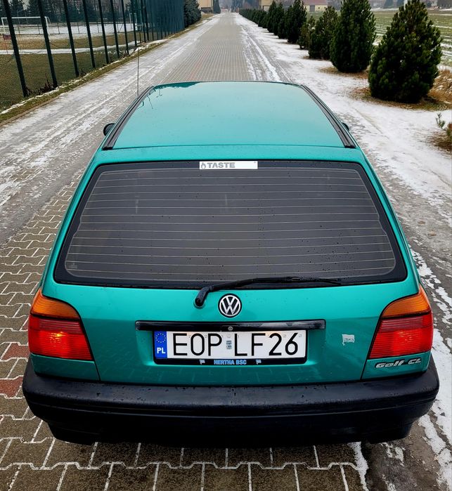 Volkswagen Golf III CL 1992r/1.4/4 biegowy/99 tys km/Klasyk!