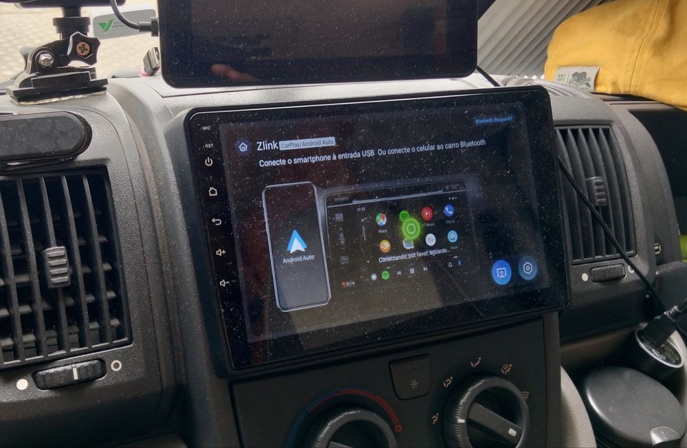 Sistema multimedia Fiat Ducato wireless carplay+Android Auto