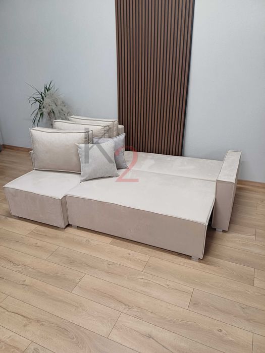 Narożnik Orlean Kanapa Sofa Łóżko Rogówka z Funkcją spania+ Gratis