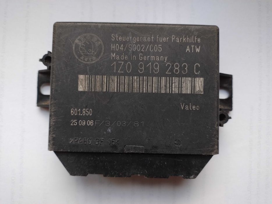 Sterownik moduł parkowania PDC SKODA OCTAVIA II 1ZO919283C