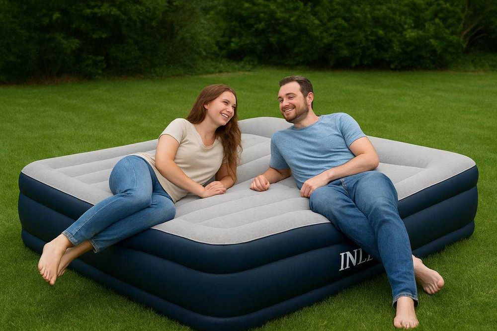 Кровать надувная intex  Надувне ліжко інтекс