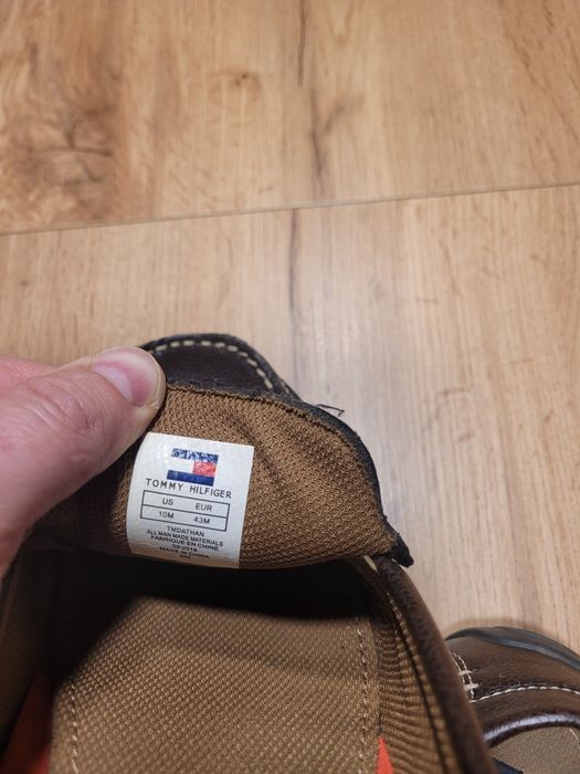 Buty Tommy Hilfiger 43 skóra brązowa