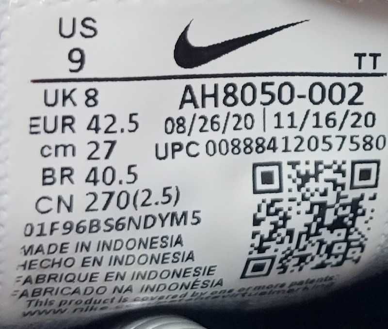 Nike Air Max 270 (szczelne!) oryginalne buty r.42,5