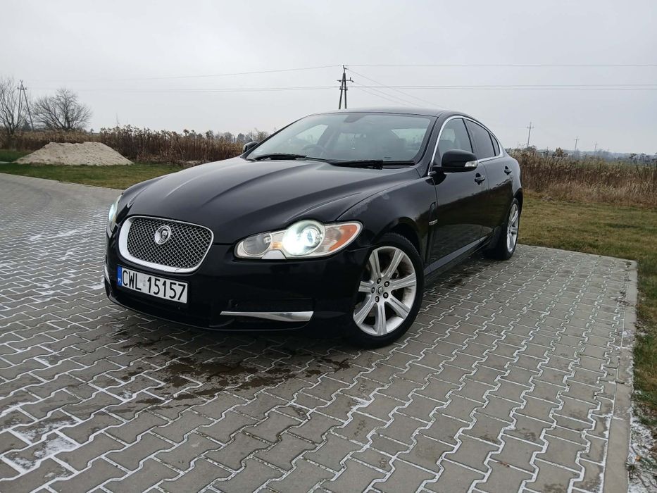Jaguar XF 2.7d anglik zarejestrowany