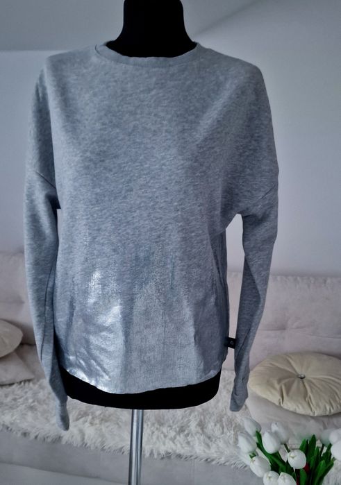 Bluza szaro- srebrna "Reebok ".