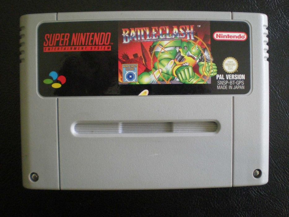 3 jogos Nintendo Super Nintendo - Battleclash Rise Robots Blazing Skie
