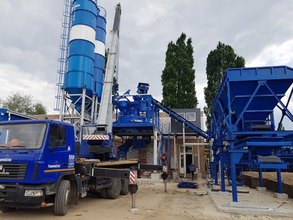 Стационарный бетонный завод , узел  - 50м3/час, НОВЫЙ! В НАЛИЧИИ!