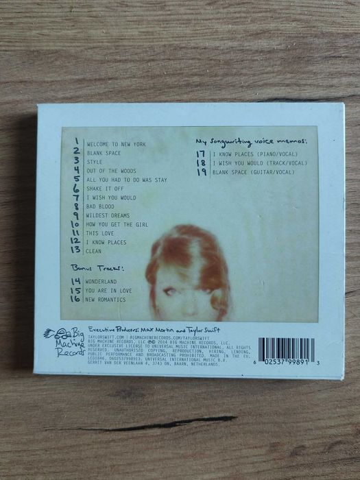 Płyta CD Taylor Swift 1989 deluxe + polaroids