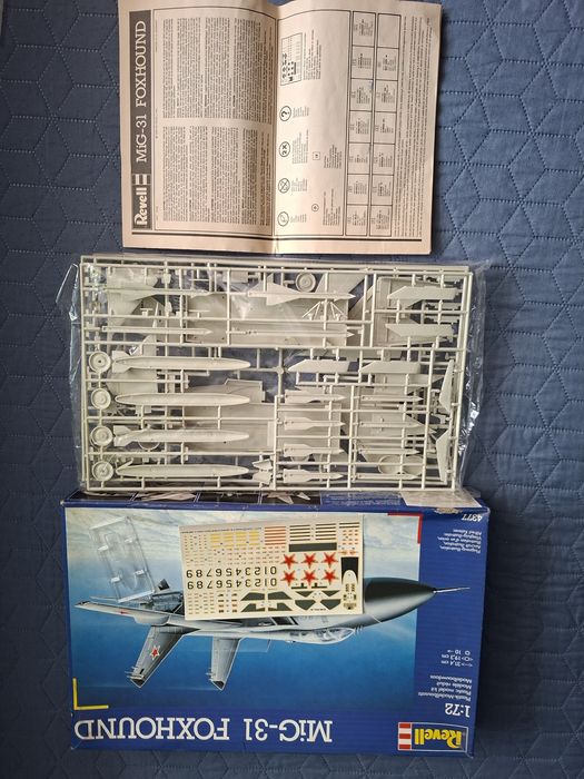 Model samolotu Mig 31 Foxhound.