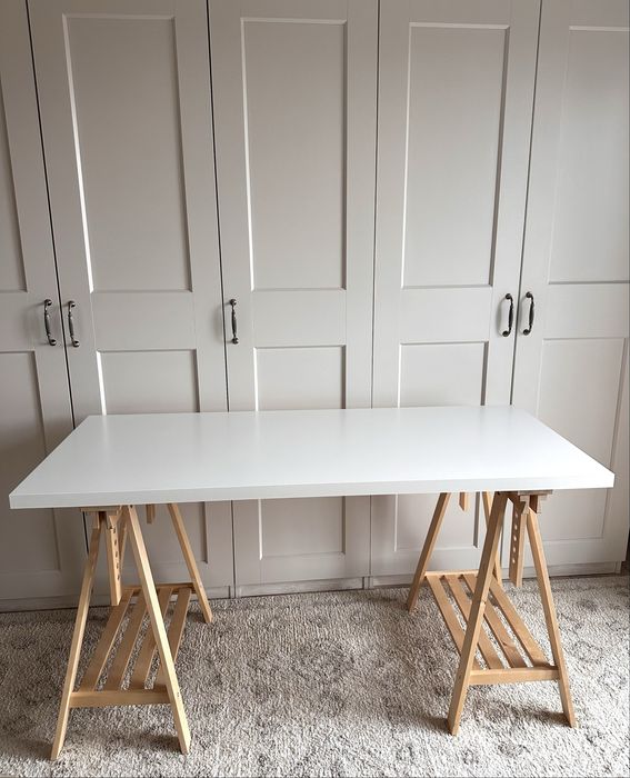 biurko/stół IKEA + krzesło