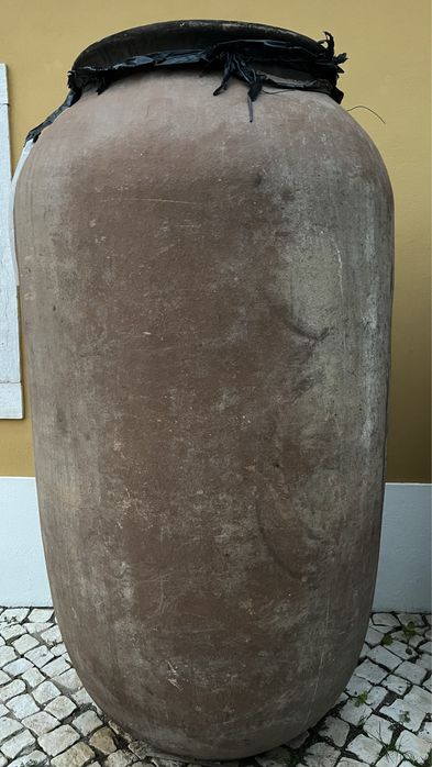 Talhas potes barro vinho azeite antigo