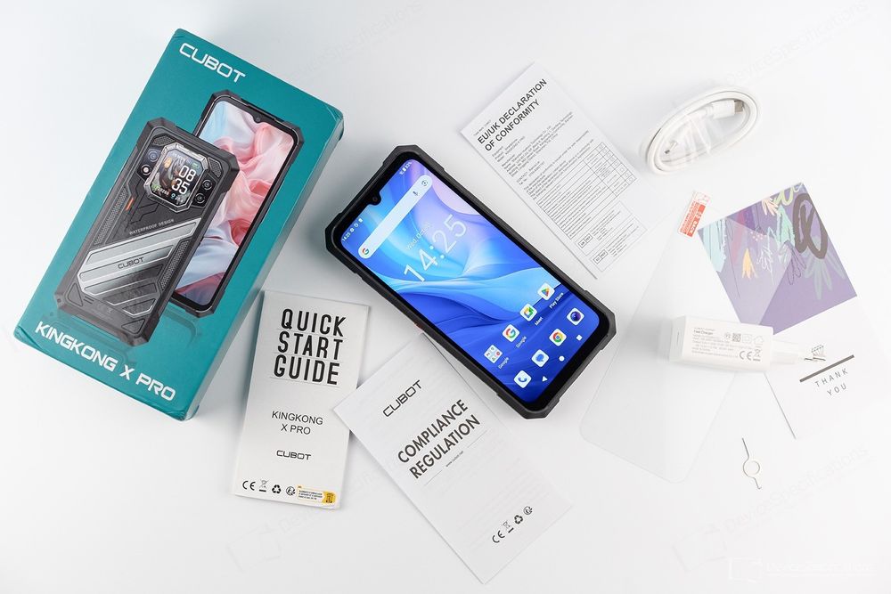Telefone Robusto Cubot King Kong X Pro - 48GB RAM (24+24), 256gb