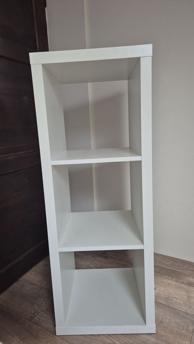 Kallax regał Ikea słupek 1x3 biały