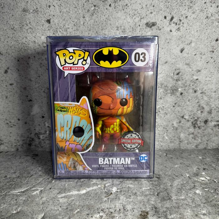 Figurka Kolekcjonerska Funko POP! Art Series Batman 03 | Dedykowany Protektor
