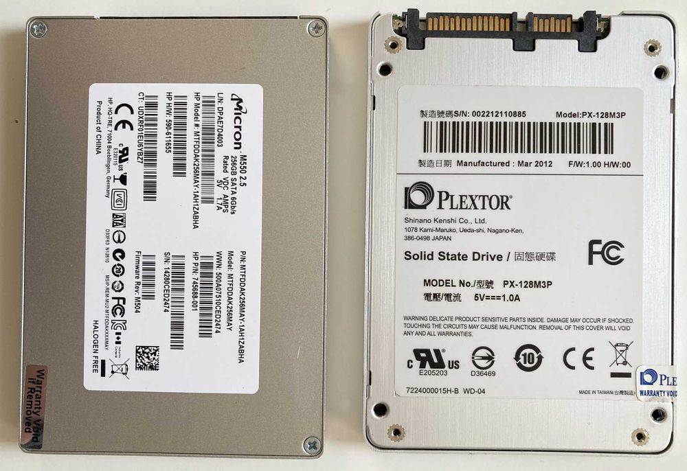 Micron Crucial 512GB 1TB MLC SATA 2.5’’