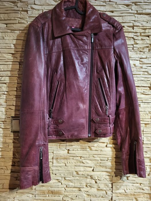 Kurtka skórzana damska XL - nowa