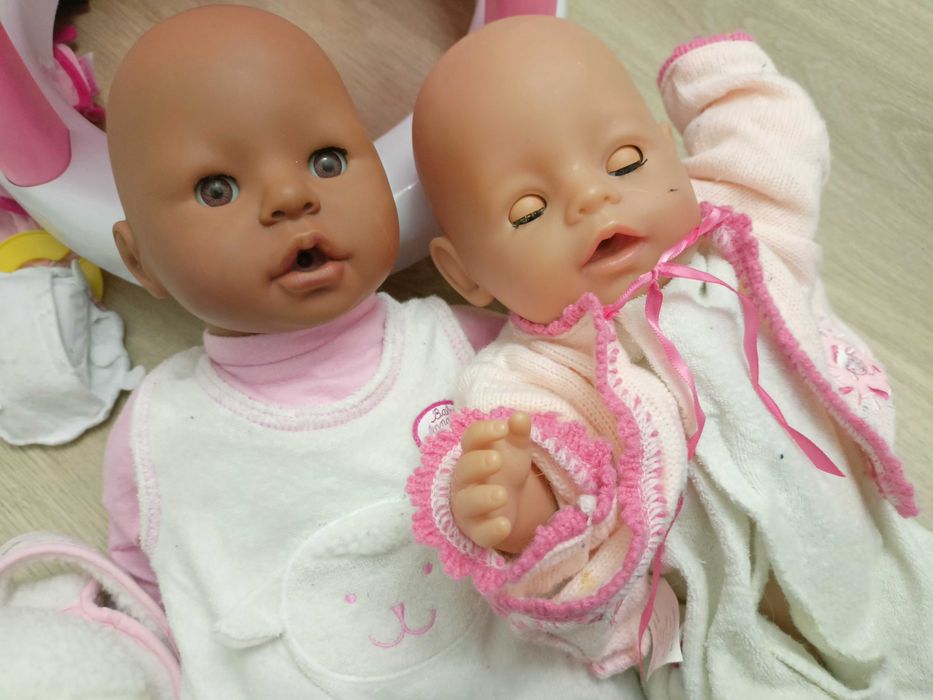 Zestaw lalek Baby Born  chodzik akcesoria