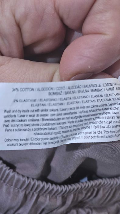 Calças verão com elástico