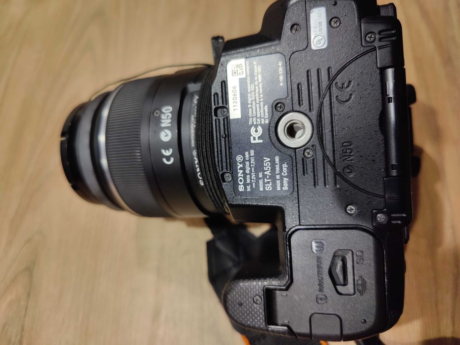 Lustrzanka Sony SLT-A55V + 18-55 mm