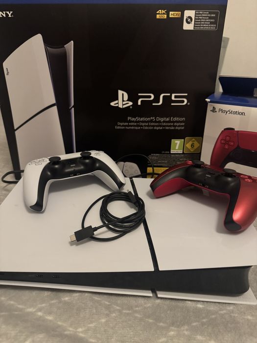 PlayStation 5 Digital edition com 2 comandos