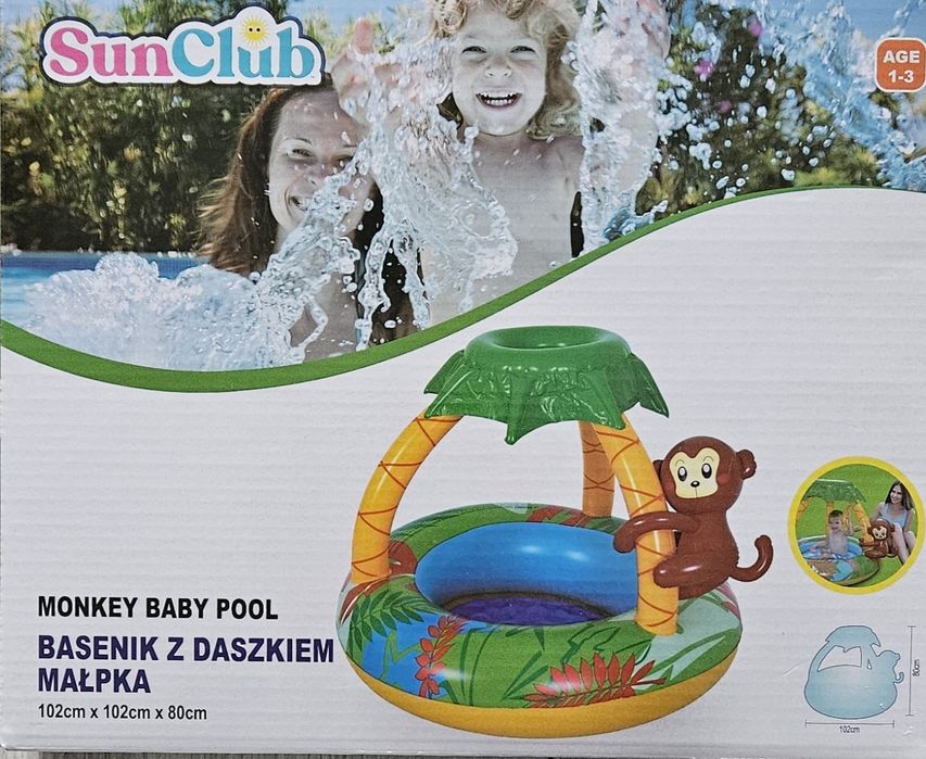Basen z daszkiem