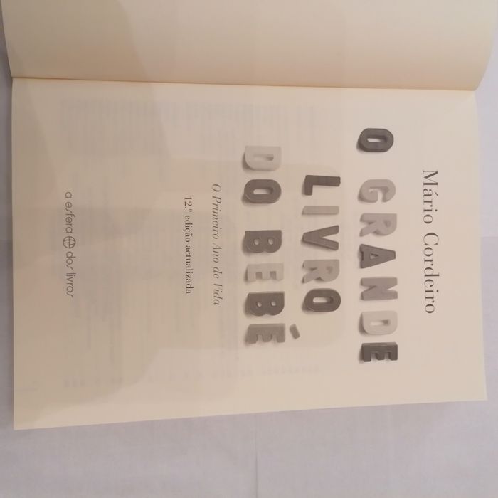 O Grande Livro do Bebé - Mário Cordeiro