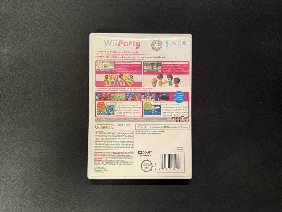Wii Party - Clássico Nintendo Wii para Diversão em Família e Amigos.