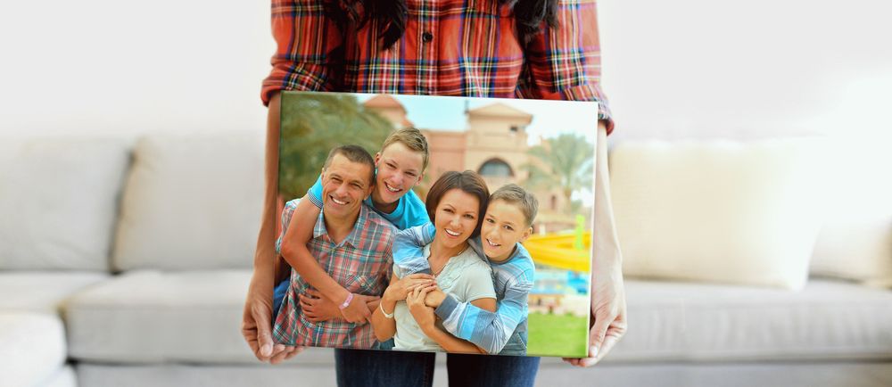 FOTO-OBRAZ twoje zdjęcie na płótnie 50x40 40x50 cm