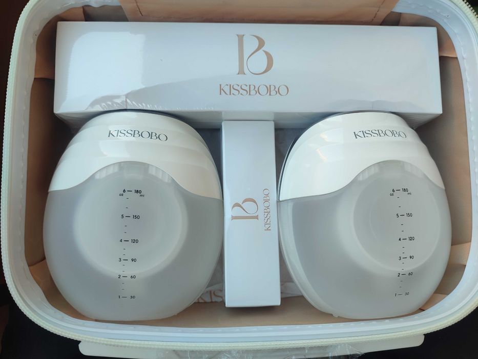 Bomba tira-leite portátil da marca Kissbobo