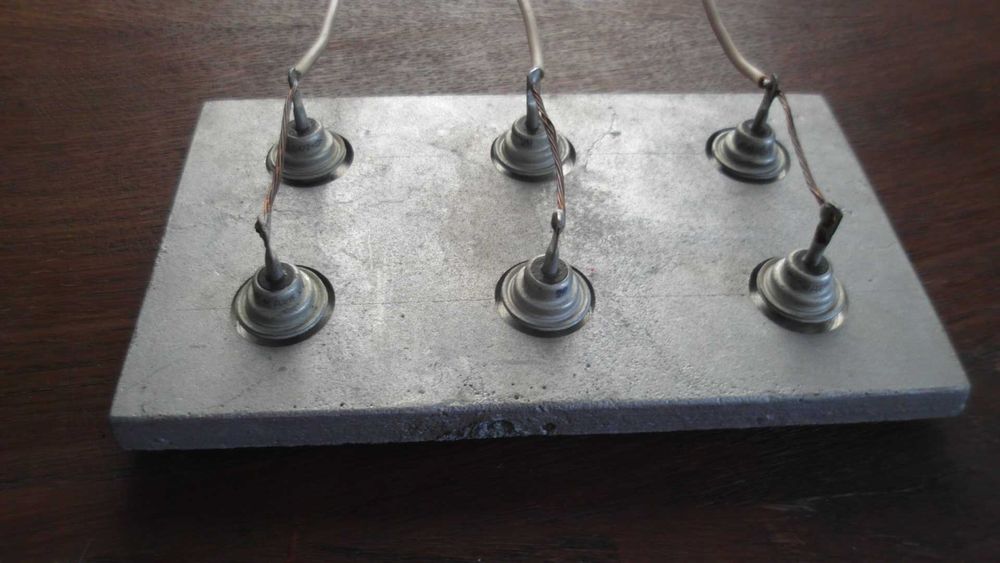 Радиатор охлаждения диодов 185х105х11 мм