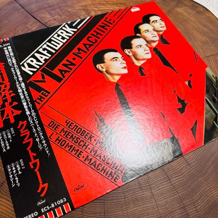 KraftWerk	The Man Machine	EX+EX+	Japan Obi LP	1978	Capitol Records
