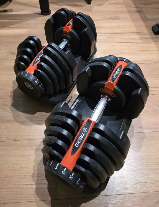 2x Hantel regulowany Trexo 40kg